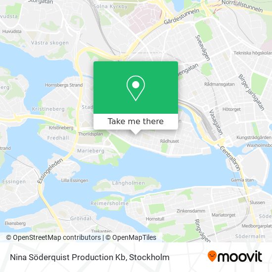 Nina Söderquist Production Kb map