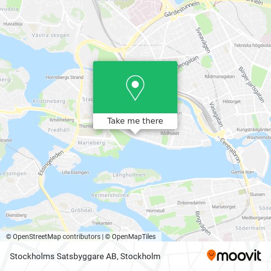 Stockholms Satsbyggare AB map