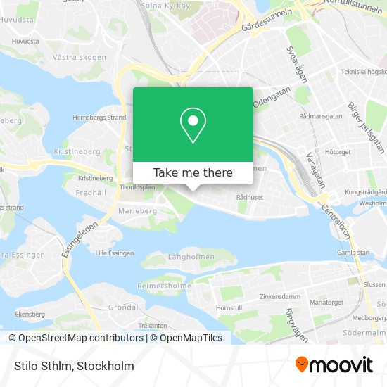 Stilo Sthlm map