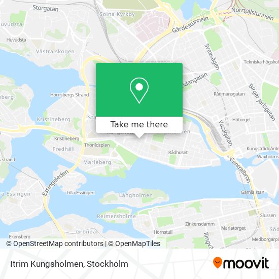 Itrim Kungsholmen map