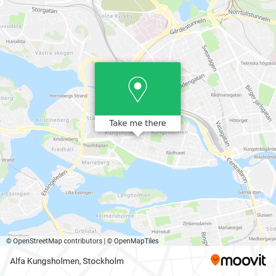 Alfa Kungsholmen map