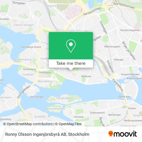 Ronny Olsson Ingenjörsbyrå AB map