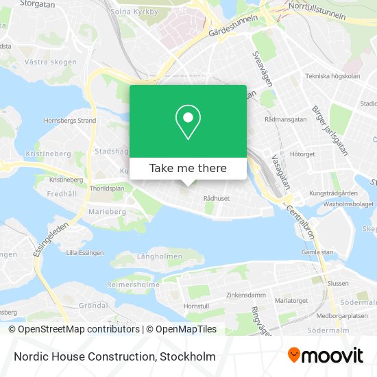 Nordic House Construction map