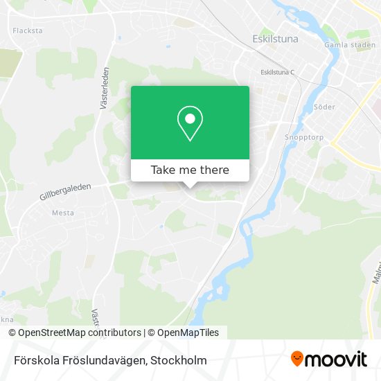 Förskola Fröslundavägen map