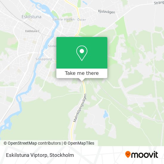 Eskilstuna Viptorp map