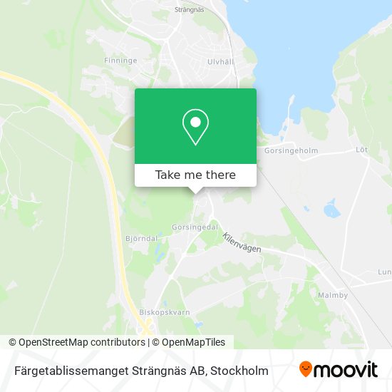 Färgetablissemanget Strängnäs AB map