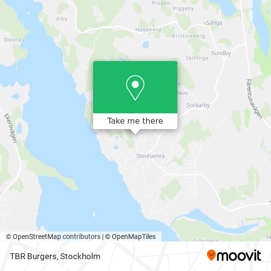 TBR Burgers map