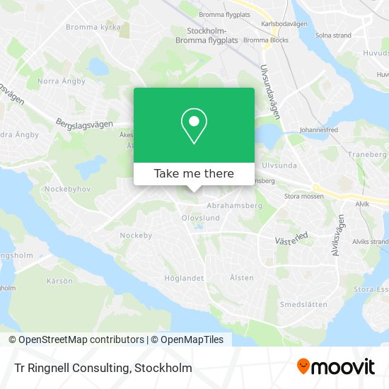 Tr Ringnell Consulting map