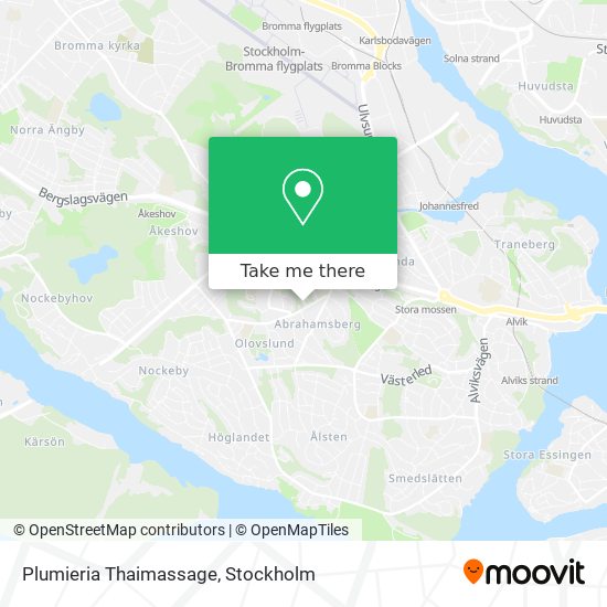 Plumieria Thaimassage map