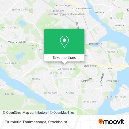 Plumieria Thaimassage map