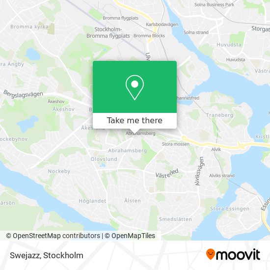 Swejazz map