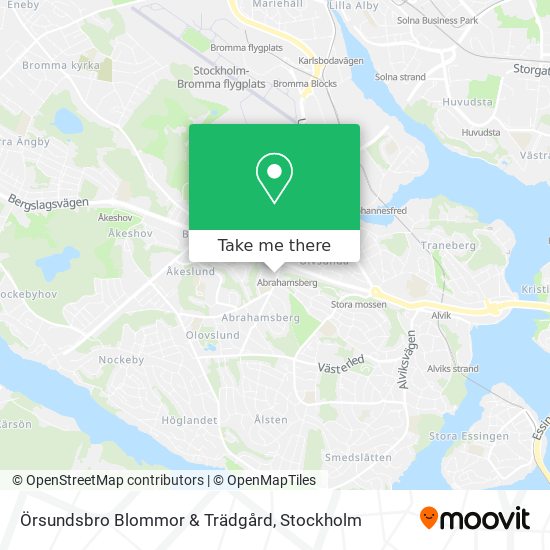 Örsundsbro Blommor & Trädgård map