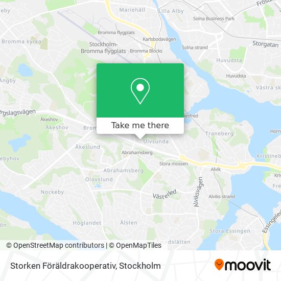 Storken Föräldrakooperativ map