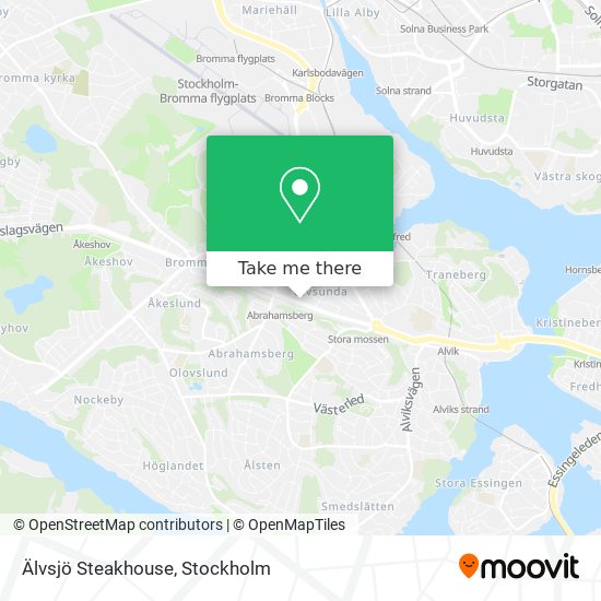 Älvsjö Steakhouse map