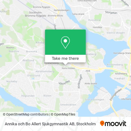 Annika och Bo Allert Sjukgymnastik AB map