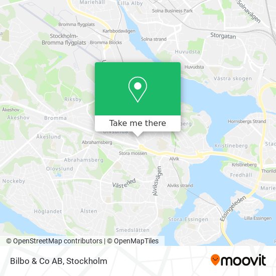 Bilbo & Co AB map