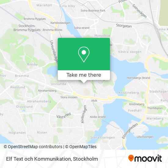 Elf Text och Kommunikation map