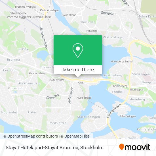 Stayat Hotelapart-Stayat Bromma map