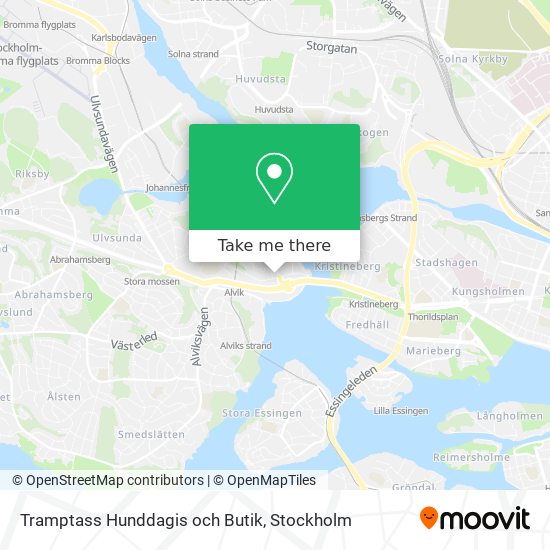 Tramptass Hunddagis och Butik map