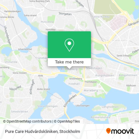 Pure Care Hudvårdskliniken map