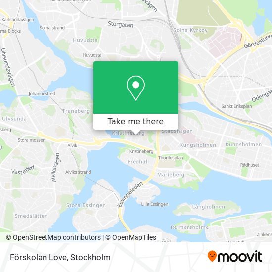 Förskolan Love map