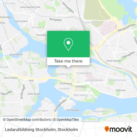 Ledarutbildning Stockholm map