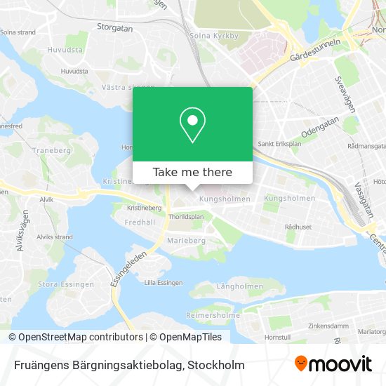 Fruängens Bärgningsaktiebolag map