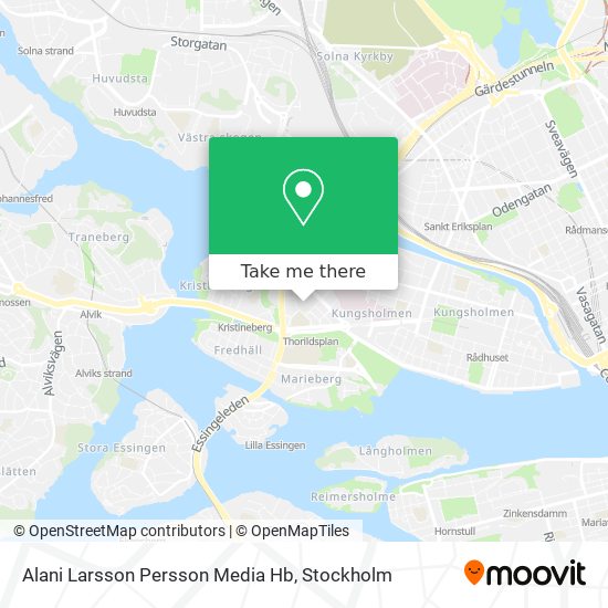 Alani Larsson Persson Media Hb map