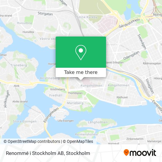 Renommé i Stockholm AB map