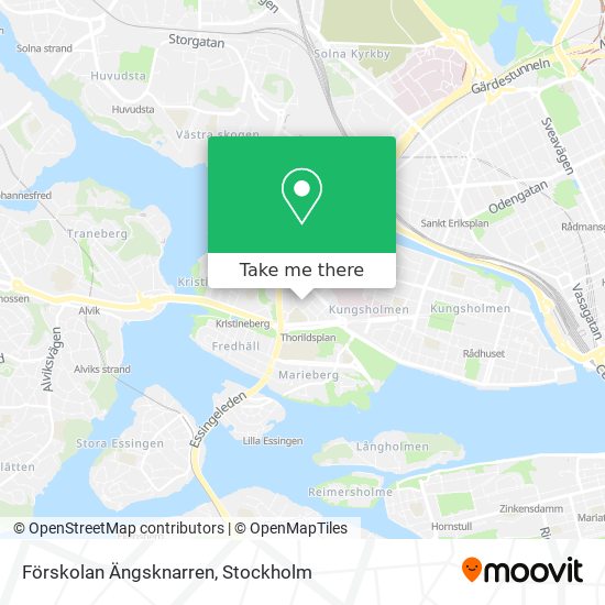 Förskolan Ängsknarren map