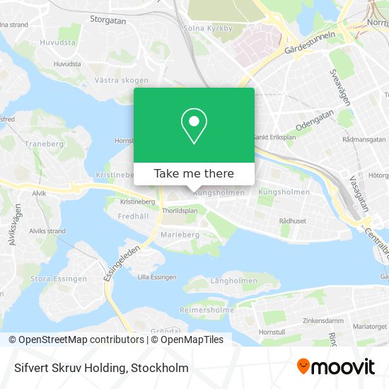 Sifvert Skruv Holding map