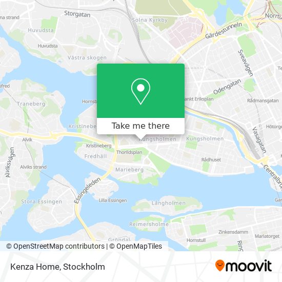 Kenza Home map