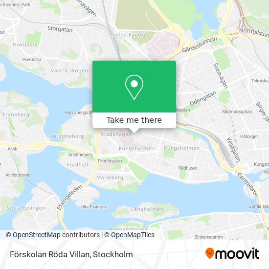 Förskolan Röda Villan map