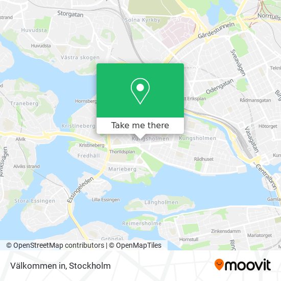 Välkommen in map