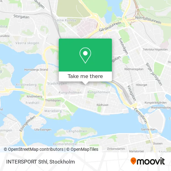 INTERSPORT Sthl map