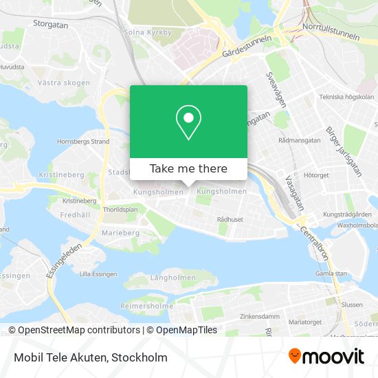 Mobil Tele Akuten map