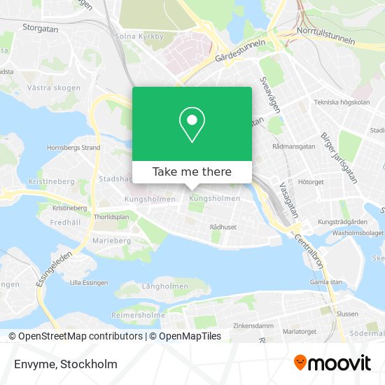 Envyme map