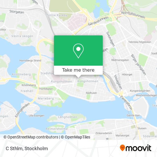 C Sthlm map