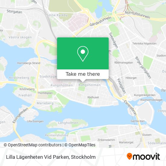 Lilla Lägenheten Vid Parken map