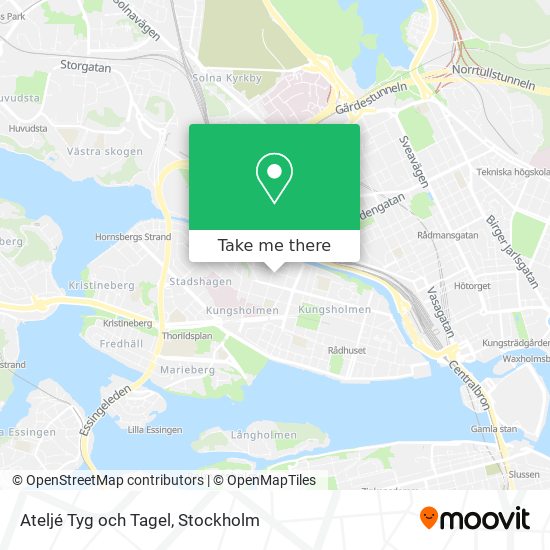 Ateljé Tyg och Tagel map