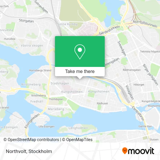 Northvolt map