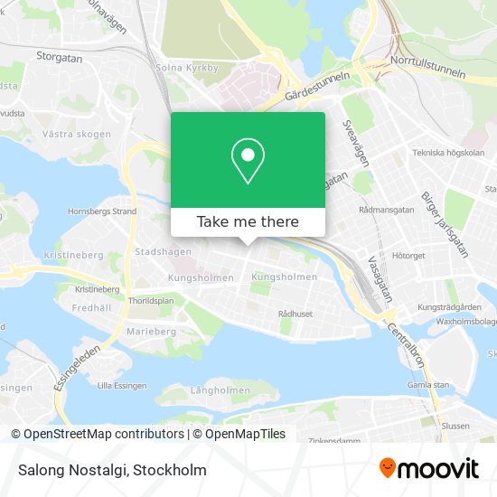 Salong Nostalgi map