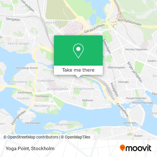 Yoga Point map