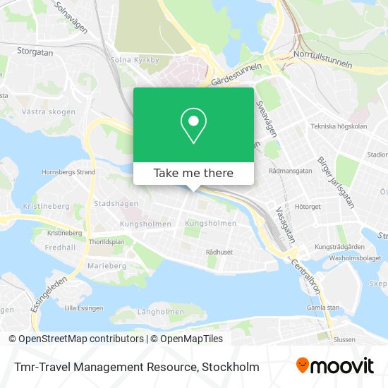 Tmr-Travel Management Resource map