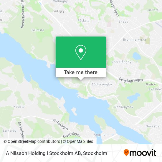 A Nilsson Holding i Stockholm AB map