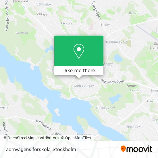 Zornvägens förskola map