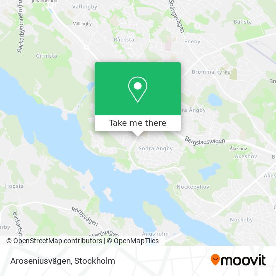 Aroseniusvägen map