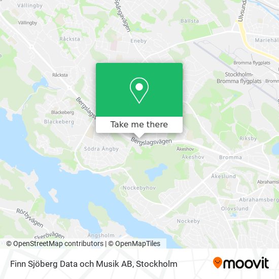 Finn Sjöberg Data och Musik AB map