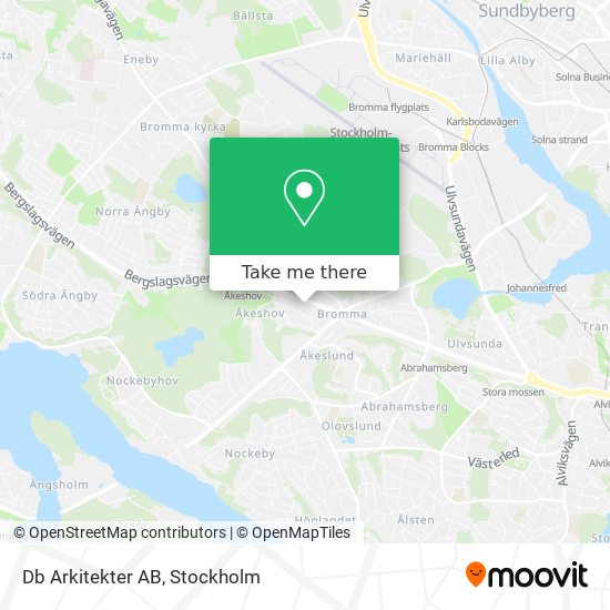 Db Arkitekter AB map