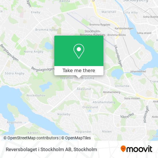 Reversbolaget i Stockholm AB map